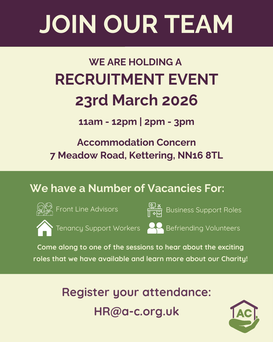 Recruitment event