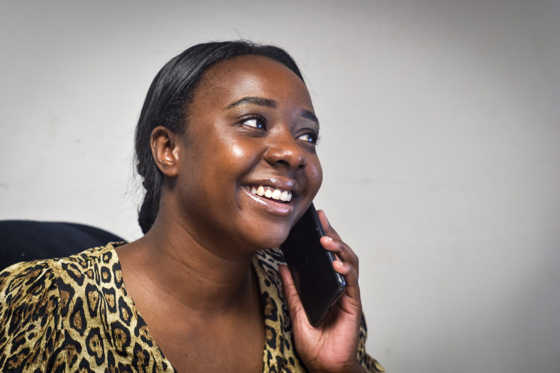 Accommodation Concern adviser speaking on the phone