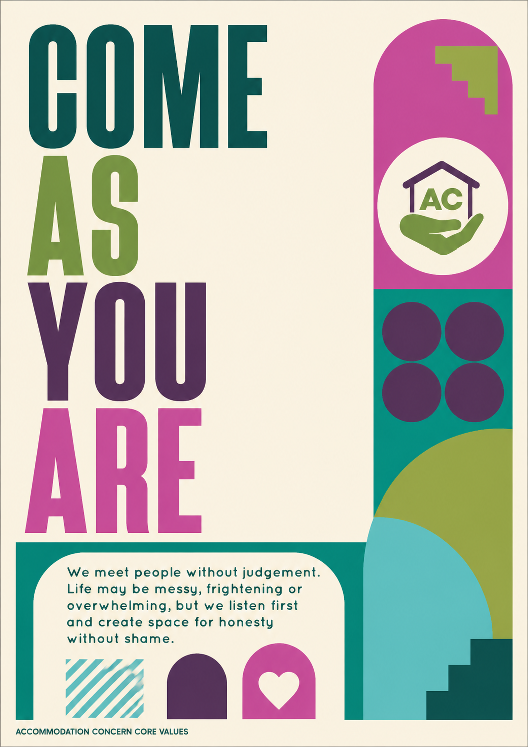 Come as you are poster